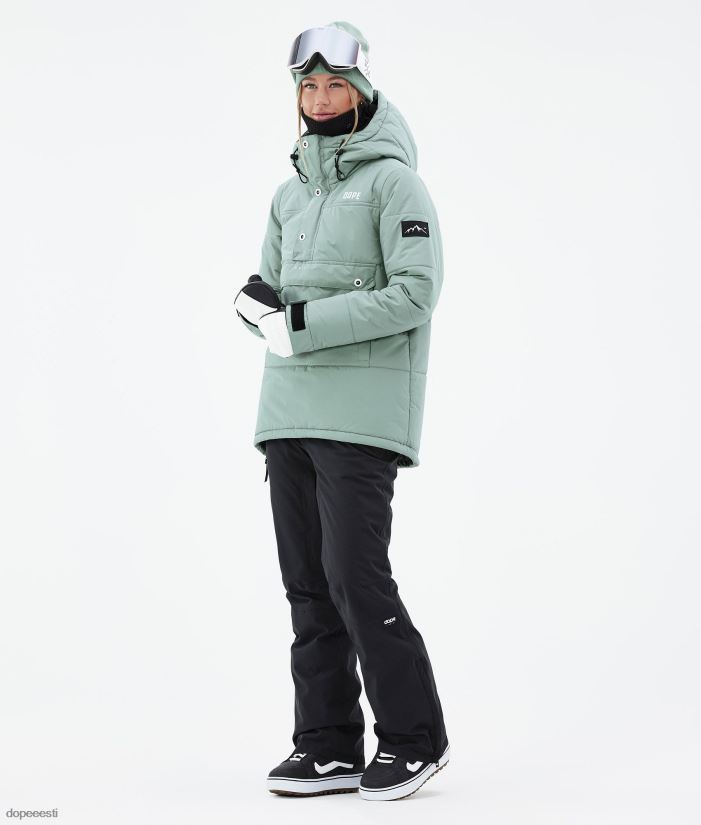 Dope Snow Eesti - naised puffer w lumelaua jope Dope tuhmunud roheline B62VTF528 - Image 11