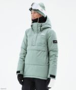 Dope Snow Eesti - naised puffer w lumelaua jope Dope tuhmunud roheline B62VTF528
