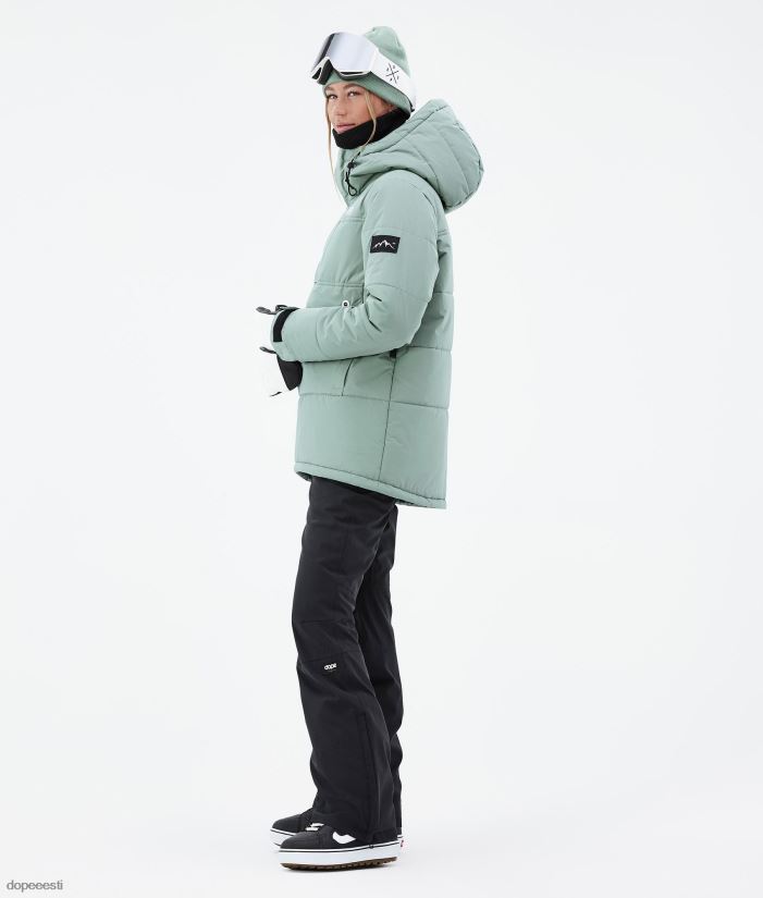 Dope Snow Eesti - naised puffer w lumelaua jope Dope tuhmunud roheline B62VTF528 - Image 5