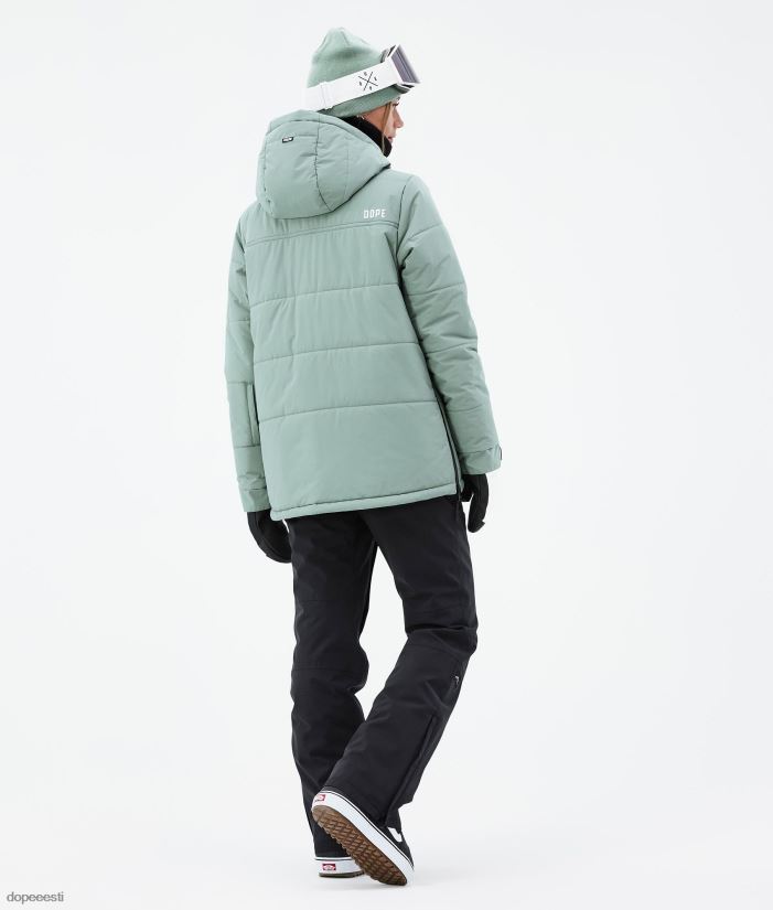 Dope Snow Eesti - naised puffer w lumelaua jope Dope tuhmunud roheline B62VTF528 - Image 6