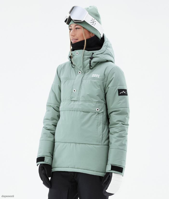 Dope Snow Eesti - naised puffer w lumelaua jope Dope tuhmunud roheline B62VTF528 - Image 1