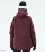 Dope Snow Eesti - naised sarnane 2019. aasta lumelaua jope Dope Burgundia B62VTF644 - Image 8
