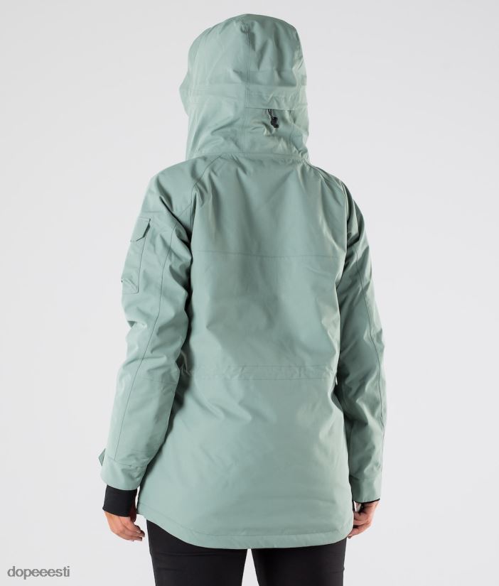 Dope Snow Eesti - naised sarnane 2019. aasta lumelaua jope Dope tuhmunud roheline B62VTF650 - Image 2