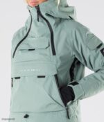 Dope Snow Eesti - naised sarnane 2019. aasta lumelaua jope Dope tuhmunud roheline B62VTF650 - Image 3