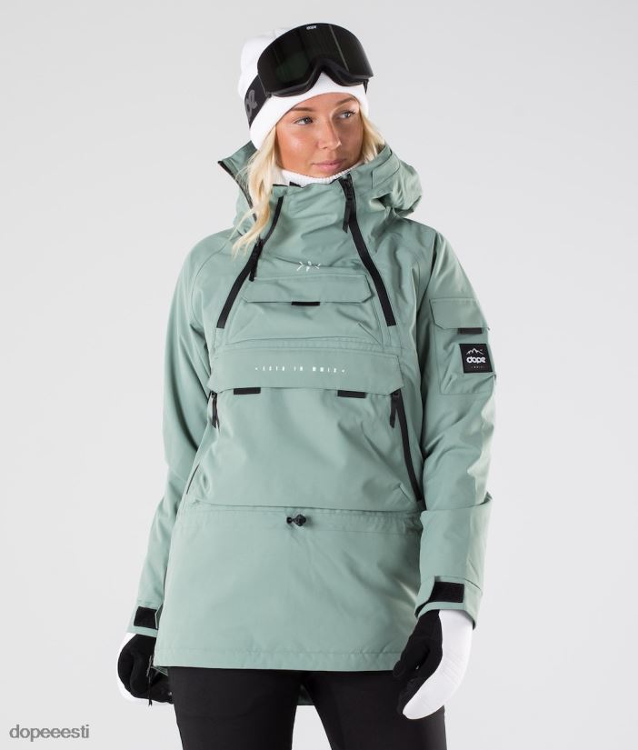 dope_snow_eesti_naised_sarnane_2019_aasta_lumelaua_jope_dope_tuhmunud_roheline_b62vtf650.jpg Dope Snow Eesti - naised sarnane 2019. aasta lumelaua jope Dope tuhmunud roheline B62VTF650 - Image 1
