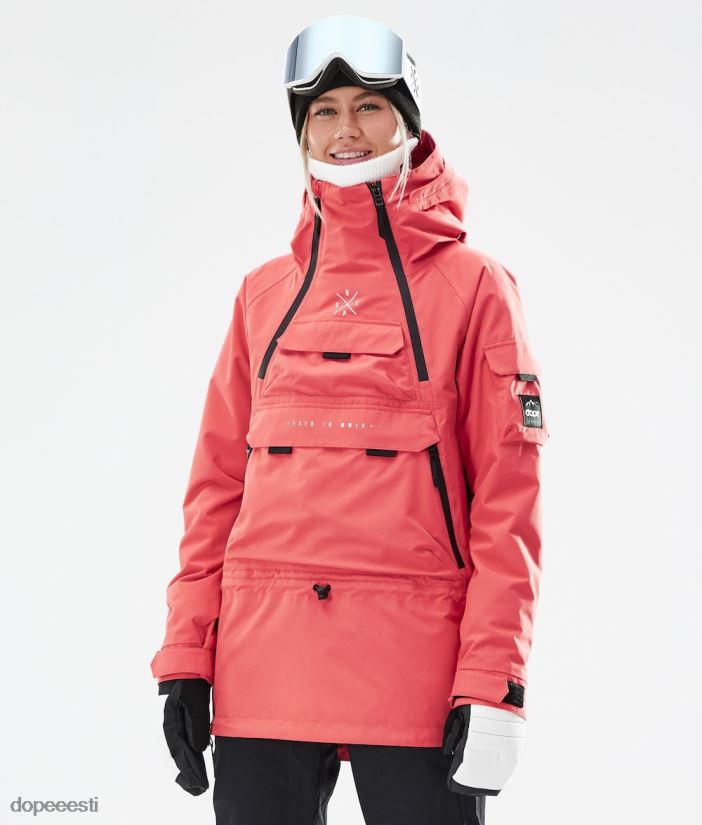 Dope Snow Eesti - naised sarnane w 2021 lumelaua jope Dope korallid B62VTF618 - Image 1