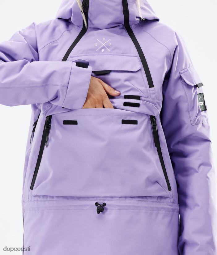 Dope Snow Eesti - naised sarnane w 2021 lumelaua jope Dope pleekinud violetne B62VTF646 - Image 11