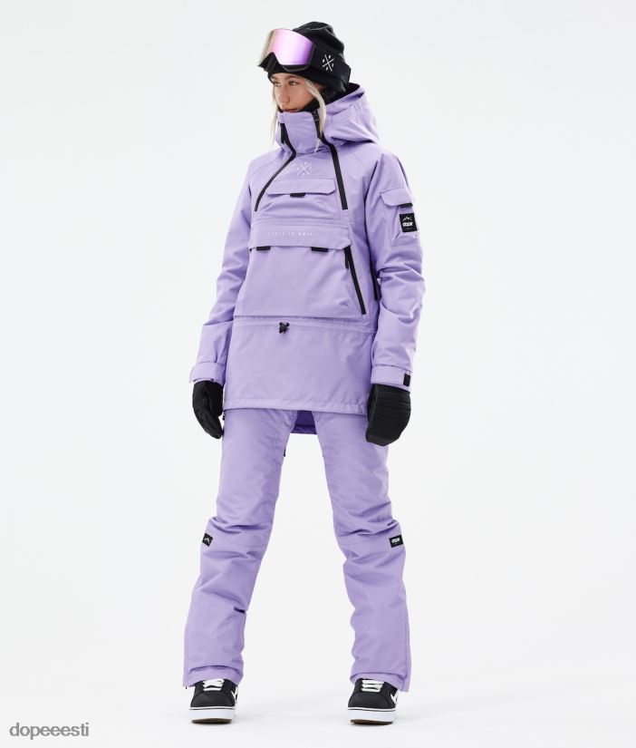 Dope Snow Eesti - naised sarnane w 2021 lumelaua jope Dope pleekinud violetne B62VTF646 - Image 5