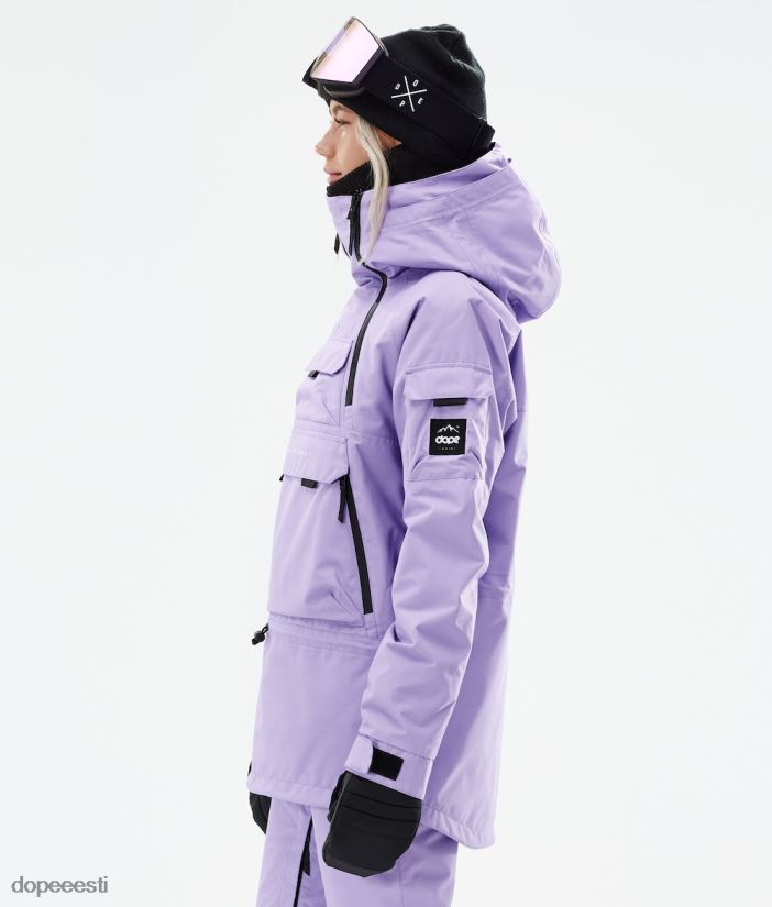 Dope Snow Eesti - naised sarnane w 2021 lumelaua jope Dope pleekinud violetne B62VTF646 - Image 8