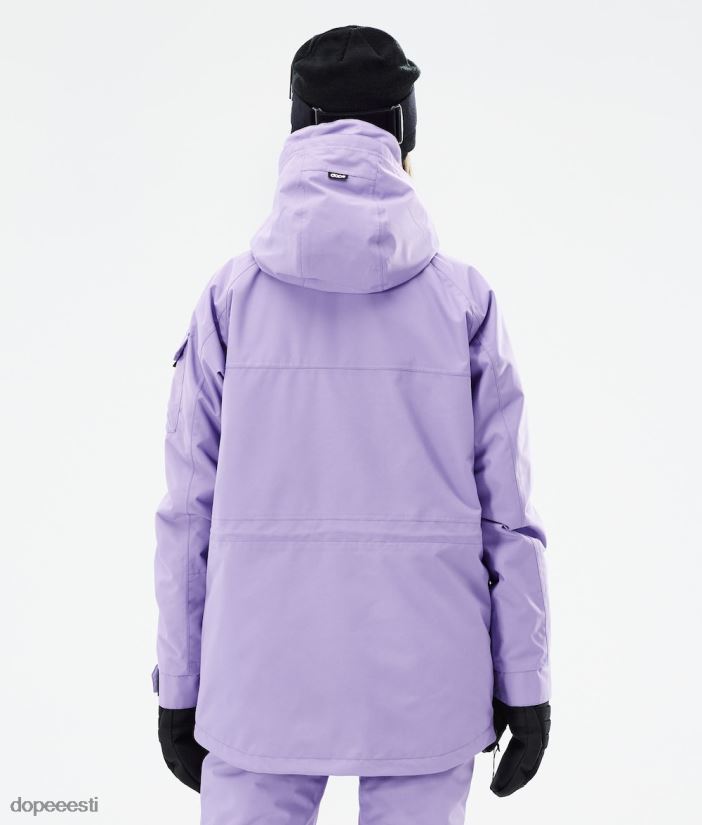 Dope Snow Eesti - naised sarnane w 2021 lumelaua jope Dope pleekinud violetne B62VTF646 - Image 9