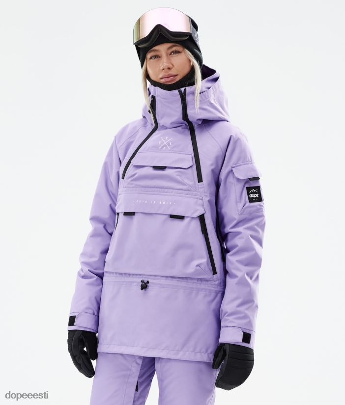 Dope Snow Eesti - naised sarnane w 2021 lumelaua jope Dope pleekinud violetne B62VTF646 - Image 1