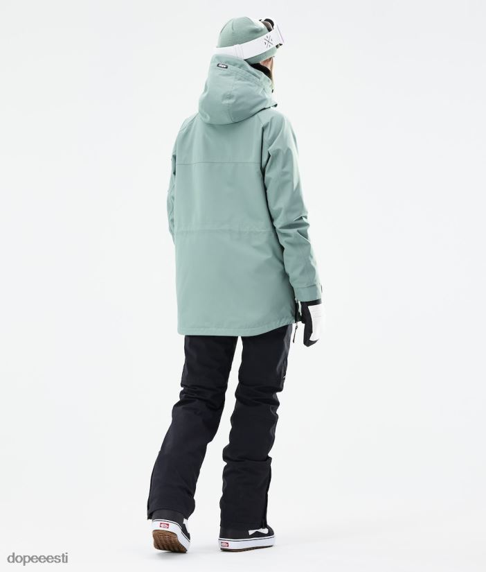 Dope Snow Eesti - naised sarnane w 2021 lumelaua jope Dope tuhmunud roheline B62VTF617 - Image 8
