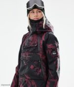 Dope Snow Eesti - naised sarnane w 2021 lumelaua jope Dope värvige Burgundia B62VTF555 - Image 3