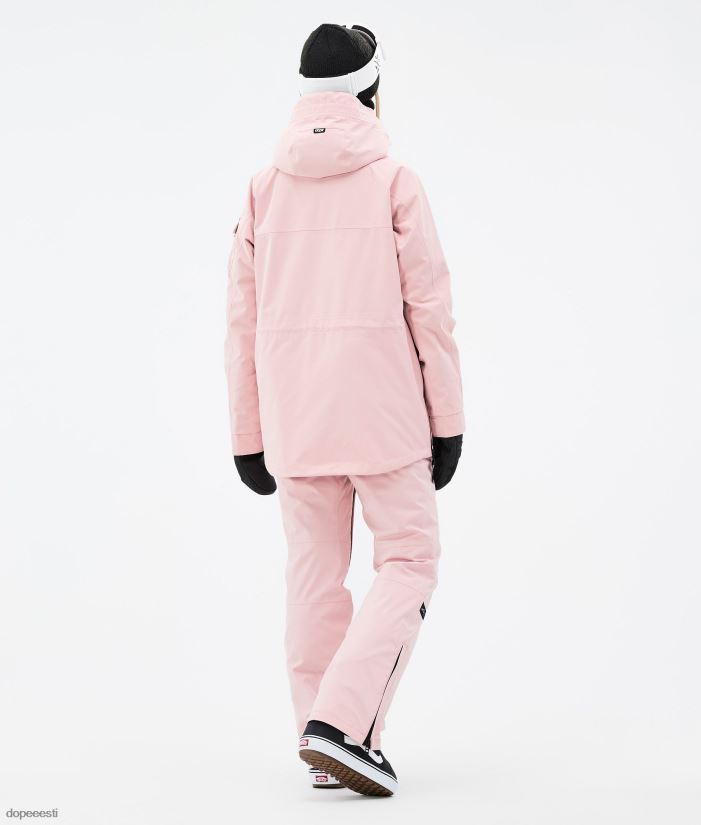 Dope Snow Eesti - naised sarnane w lumelaua jope Dope pehme roosa B62VTF509 - Image 4