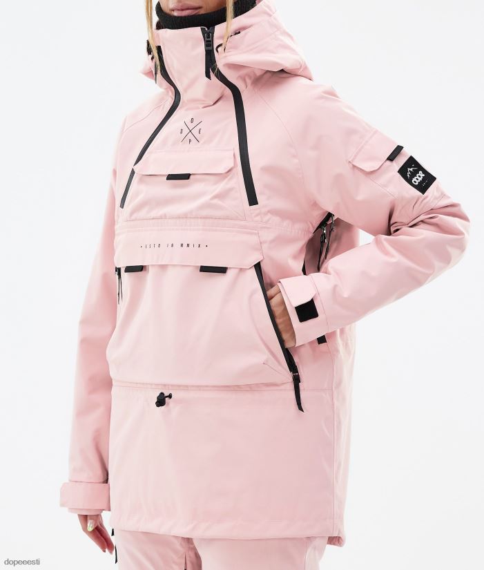 Dope Snow Eesti - naised sarnane w lumelaua jope Dope pehme roosa B62VTF509 - Image 7