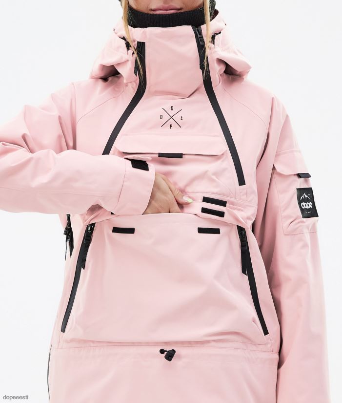 Dope Snow Eesti - naised sarnane w lumelaua jope Dope pehme roosa B62VTF509 - Image 8