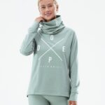 Dope Snow Eesti - naised snuggle w aluskihi peal Dope 2x üles pleekinud roheline B62VTF829
