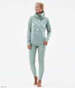 Dope Snow Eesti - naised snuggle w aluskihi peal Dope 2x üles pleekinud roheline B62VTF829 - Image 4