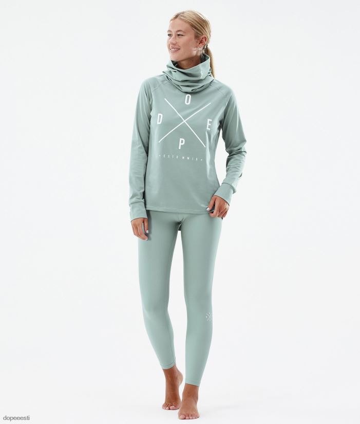 Dope Snow Eesti - naised snuggle w aluskihi peal Dope 2x üles pleekinud roheline B62VTF829 - Image 4