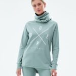 Dope Snow Eesti - naised snuggle w aluskihi peal Dope 2x üles pleekinud roheline B62VTF838
