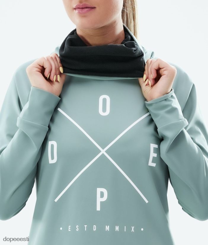 Dope Snow Eesti - naised snuggle w aluskihi peal Dope 2x üles pleekinud roheline B62VTF838 - Image 6