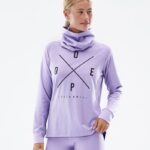 Dope Snow Eesti - naised snuggle w aluskihi peal Dope 2x üles pleekinud violetne B62VTF831