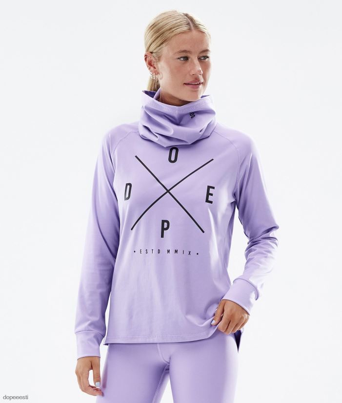 Dope Snow Eesti - naised snuggle w aluskihi peal Dope 2x üles pleekinud violetne B62VTF831 - Image 1