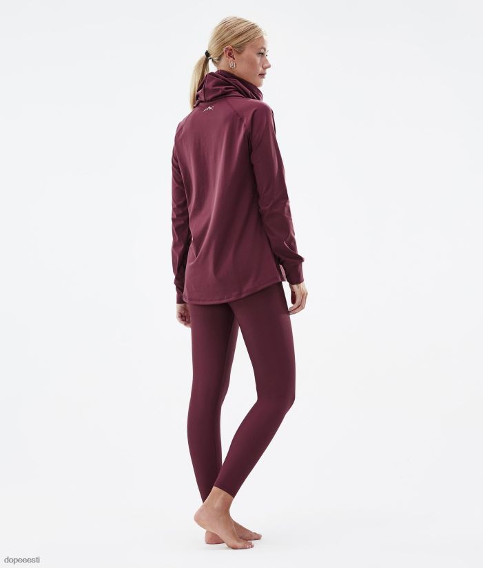 Dope Snow Eesti - naised snuggle w aluskihi peal Dope 2x-up Burgundia B62VTF844 - Image 5