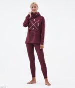 Dope Snow Eesti - naised snuggle w aluskihi peal Dope 2x-up Burgundia B62VTF844 - Image 8