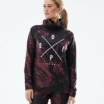 Dope Snow Eesti - naised snuggle w aluskihi peal Dope 2x-up värvi Burgundia B62VTF845