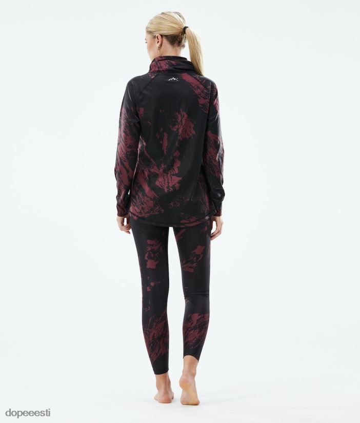 Dope Snow Eesti - naised snuggle w aluskihi peal Dope 2x-up värvi Burgundia B62VTF845 - Image 4