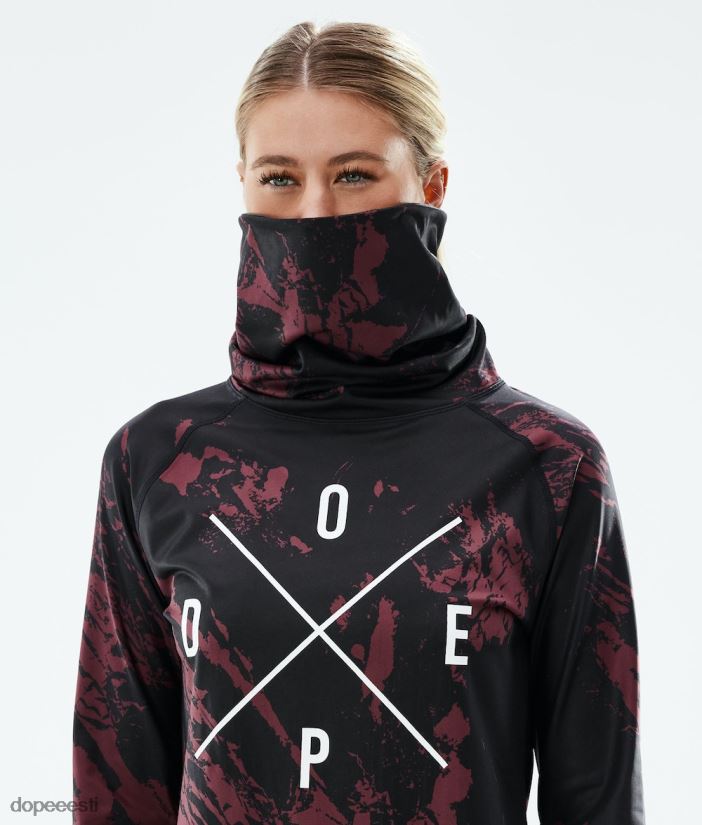 Dope Snow Eesti - naised snuggle w aluskihi peal Dope 2x-up värvi Burgundia B62VTF845 - Image 5