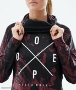 Dope Snow Eesti - naised snuggle w aluskihi peal Dope 2x-up värvi Burgundia B62VTF845 - Image 6