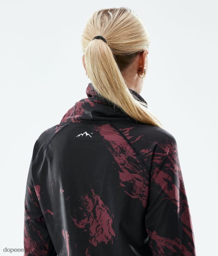 Dope Snow Eesti - naised snuggle w aluskihi peal Dope 2x-up värvi Burgundia B62VTF845 - Image 7