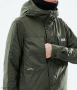 Dope Snow Eesti - naised soojustatud w vahejope Dope oliiviroheline B62VTF672 - Image 3