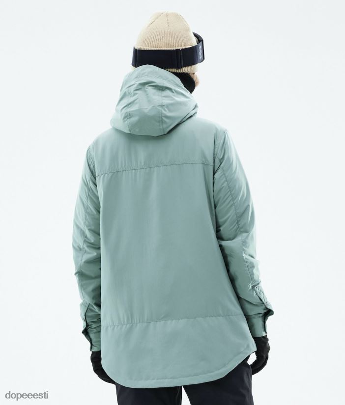 Dope Snow Eesti - naised soojustatud w vahejope Dope tuhmunud roheline B62VTF678 - Image 12