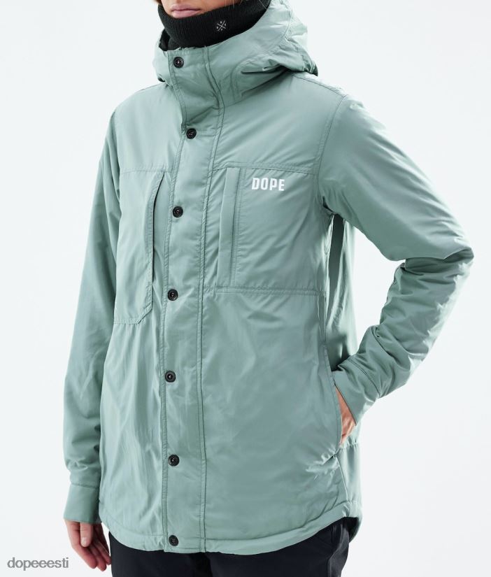 Dope Snow Eesti - naised soojustatud w vahejope Dope tuhmunud roheline B62VTF678 - Image 13