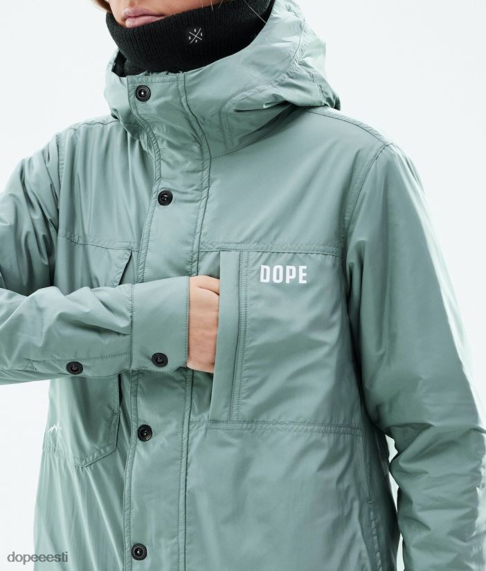 Dope Snow Eesti - naised soojustatud w vahejope Dope tuhmunud roheline B62VTF678 - Image 14