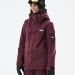 Dope Snow Eesti - naised vilunud lumelaua jope Dope don Burgundia B62VTF584