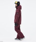 Dope Snow Eesti - naised vilunud lumelaua jope Dope don Burgundia B62VTF584 - Image 4