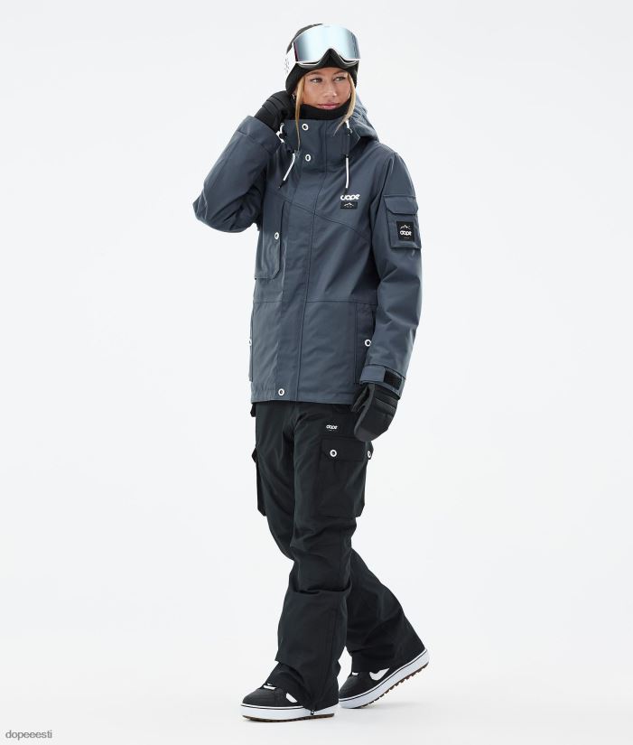 Dope Snow Eesti - naised vilunud lumelaua jope Dope metallist sinine B62VTF524 - Image 5