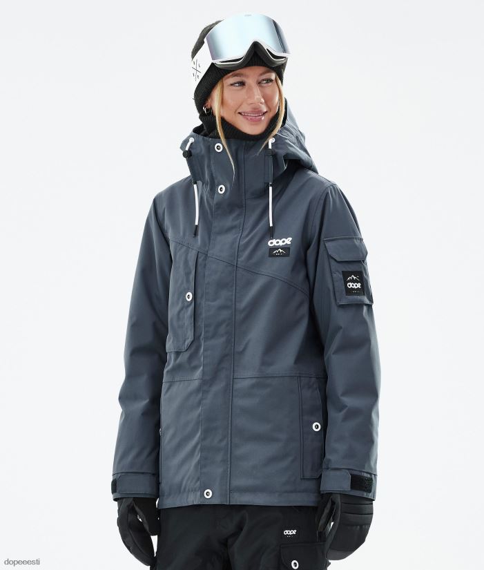 Dope Snow Eesti - naised vilunud lumelaua jope Dope metallist sinine B62VTF524 - Image 1