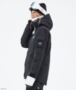 Dope Snow Eesti - naised vilunud lumelaua jope Dope must B62VTF518 - Image 8