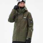 Dope Snow Eesti - naised vilunud lumelaua jope Dope oliiviroheline B62VTF529