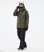Dope Snow Eesti - naised vilunud lumelaua jope Dope oliiviroheline B62VTF529 - Image 3