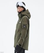 Dope Snow Eesti - naised vilunud lumelaua jope Dope oliiviroheline B62VTF529 - Image 8