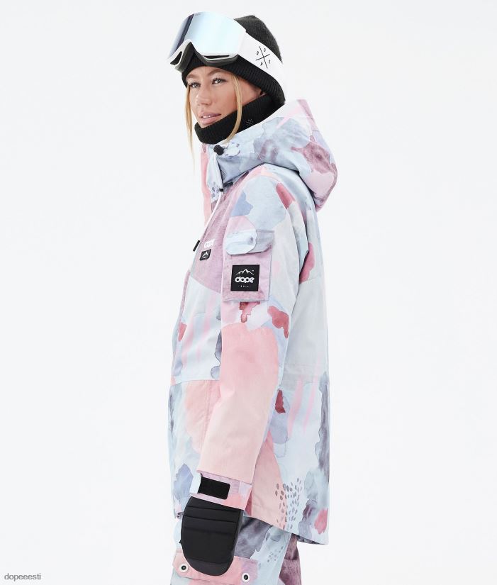 Dope Snow Eesti - naised vilunud lumelaua jope Dope pestud tinti B62VTF506 - Image 8