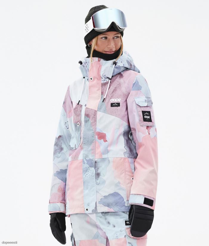 Dope Snow Eesti - naised vilunud lumelaua jope Dope pestud tinti B62VTF506 - Image 1