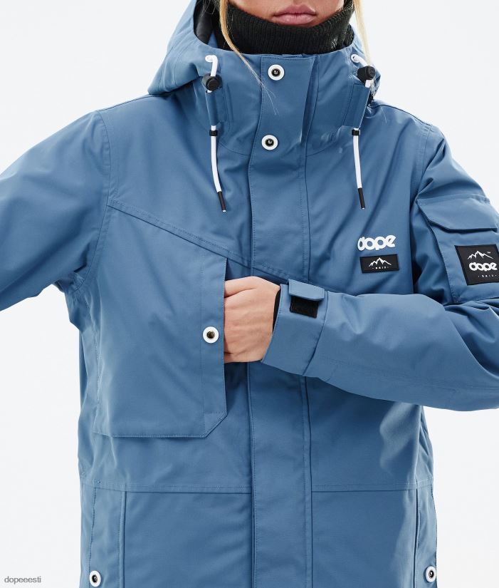 Dope Snow Eesti - naised vilunud lumelaua jope Dope sinine teras B62VTF516 - Image 11