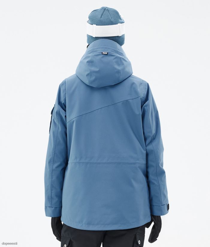 Dope Snow Eesti - naised vilunud lumelaua jope Dope sinine teras B62VTF516 - Image 9